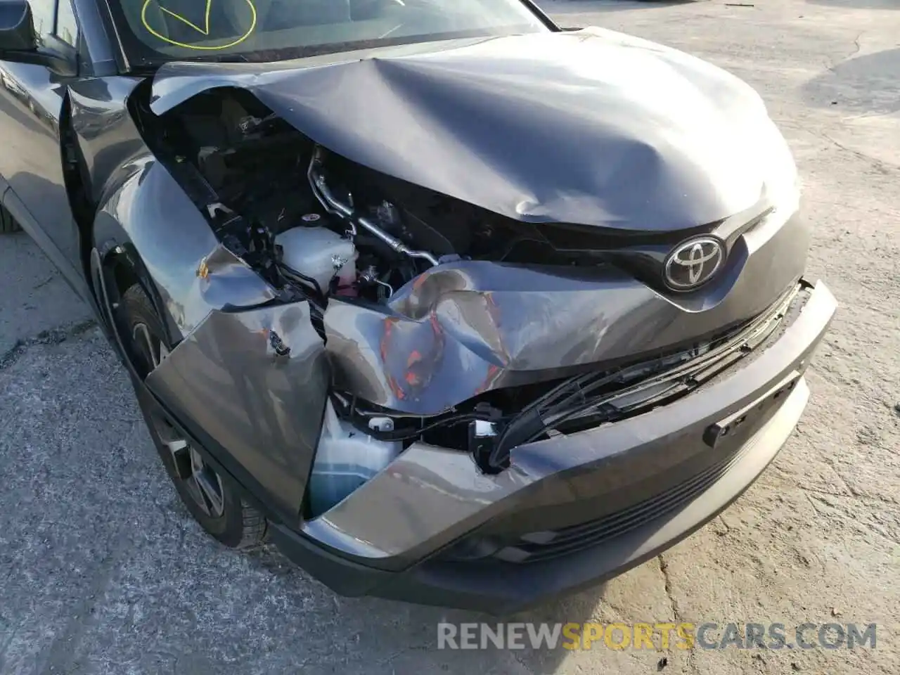 9 Photograph of a damaged car JTNKHMBX0K1040669 TOYOTA C-HR 2019