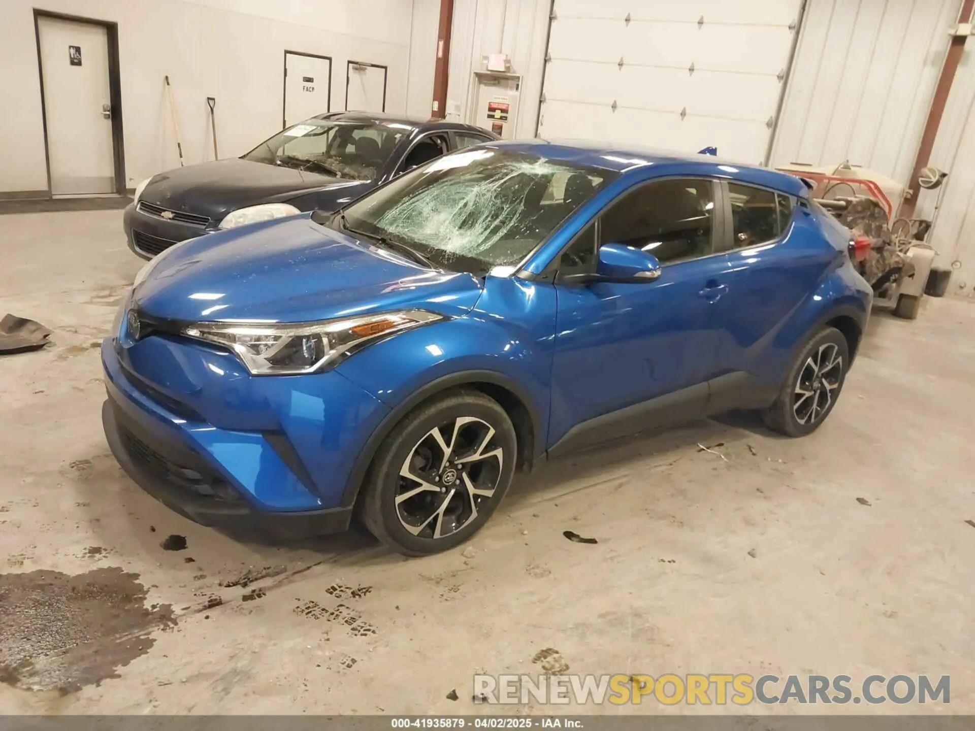 2 Photograph of a damaged car JTNKHMBX0K1042342 TOYOTA C-HR 2019