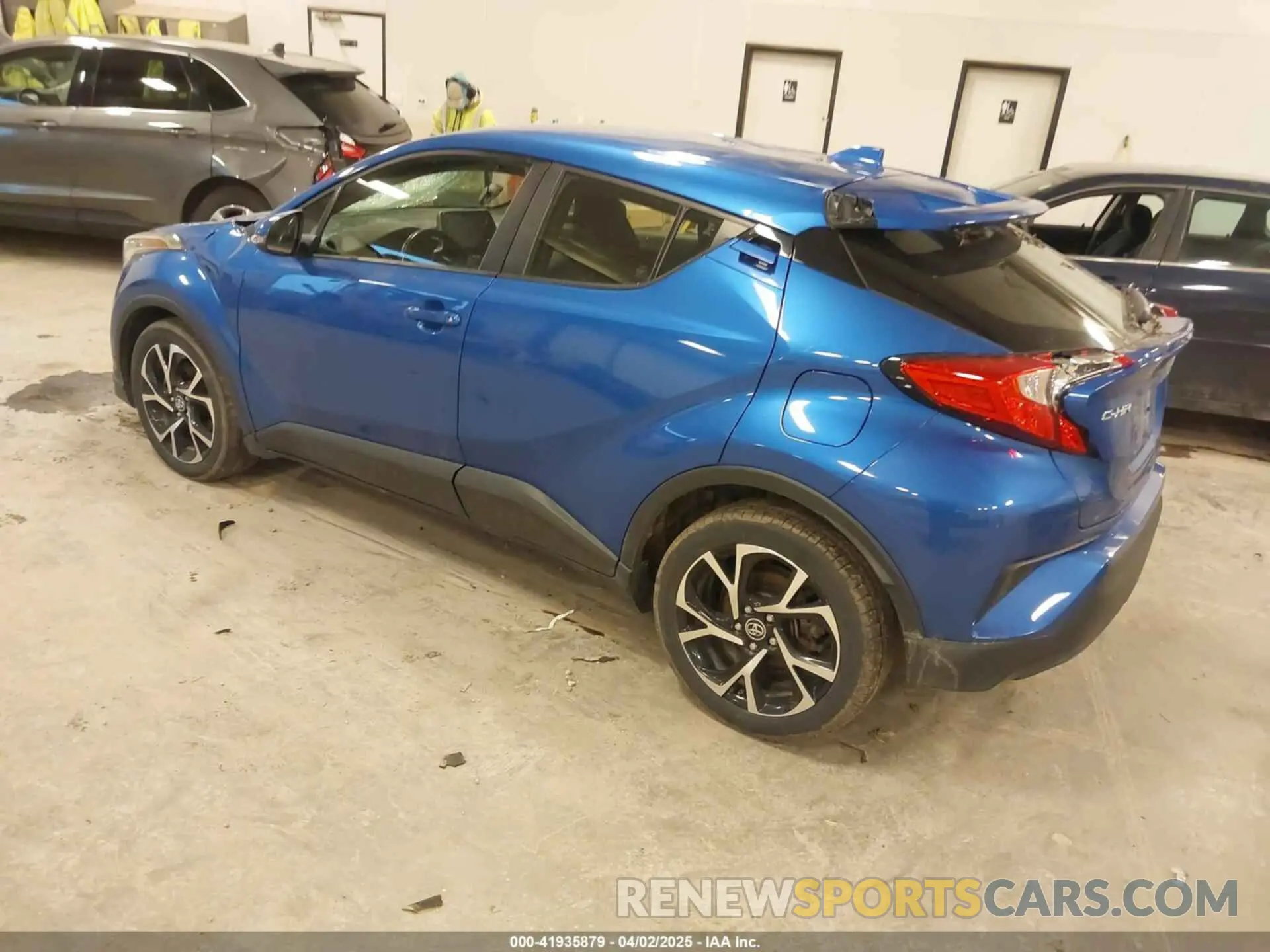 3 Photograph of a damaged car JTNKHMBX0K1042342 TOYOTA C-HR 2019