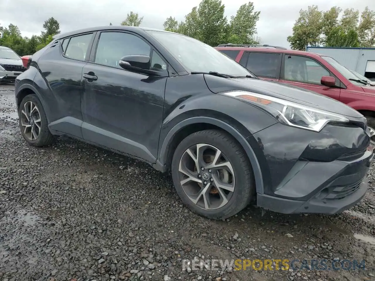 4 Photograph of a damaged car JTNKHMBX0K1047248 TOYOTA C-HR 2019