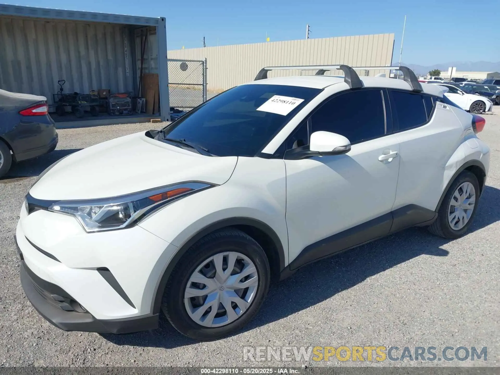 2 Photograph of a damaged car JTNKHMBX0K1049131 TOYOTA C-HR 2019