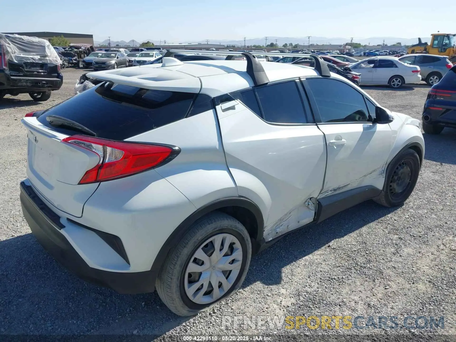 4 Photograph of a damaged car JTNKHMBX0K1049131 TOYOTA C-HR 2019