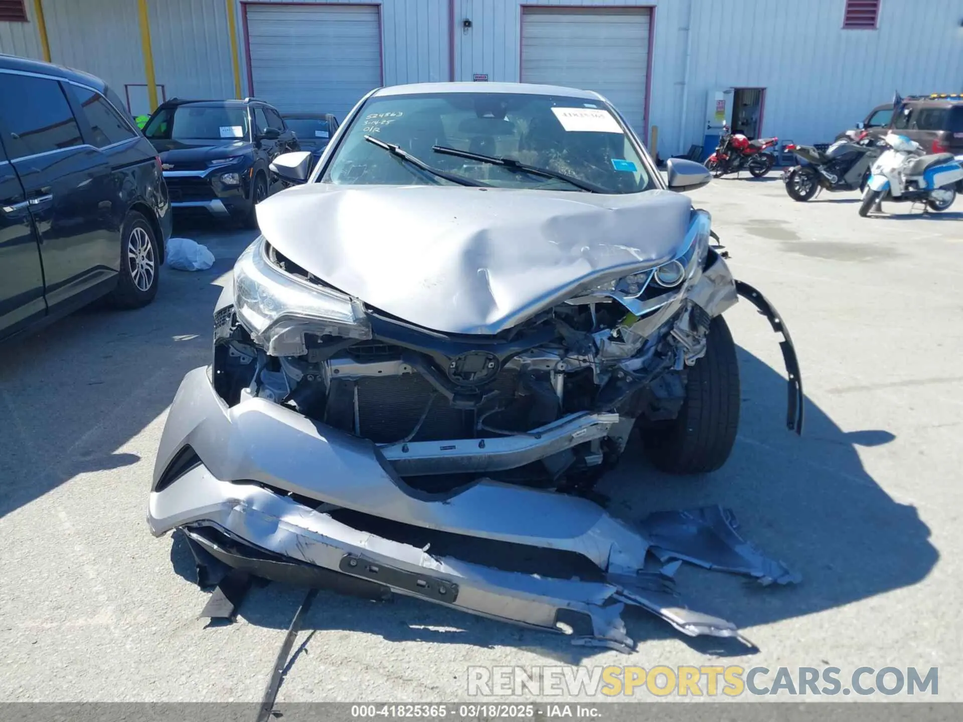 12 Photograph of a damaged car JTNKHMBX0K1050506 TOYOTA C-HR 2019