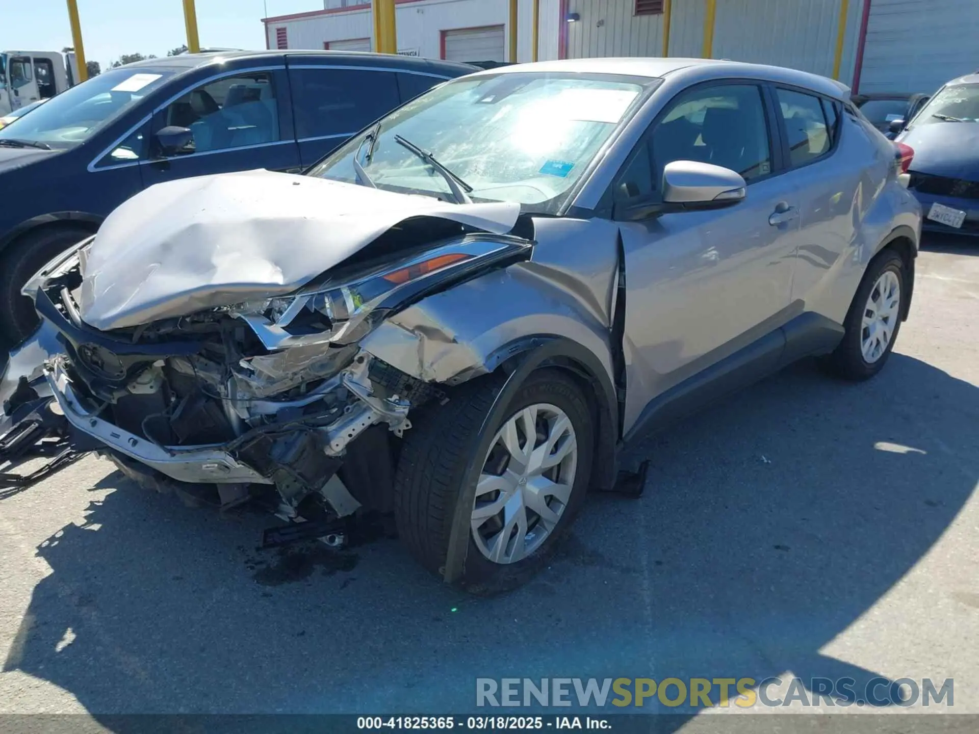 2 Photograph of a damaged car JTNKHMBX0K1050506 TOYOTA C-HR 2019
