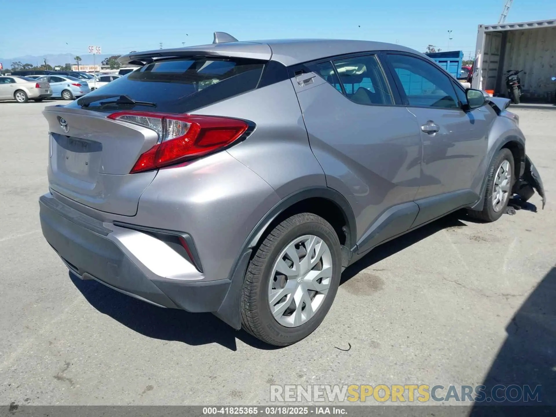 4 Photograph of a damaged car JTNKHMBX0K1050506 TOYOTA C-HR 2019