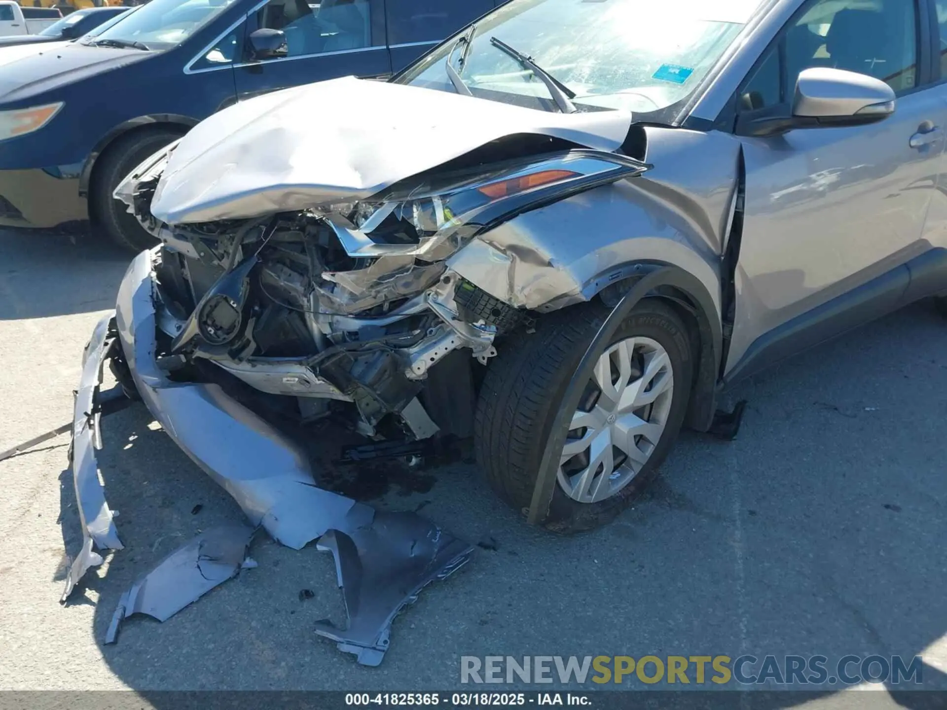 6 Photograph of a damaged car JTNKHMBX0K1050506 TOYOTA C-HR 2019