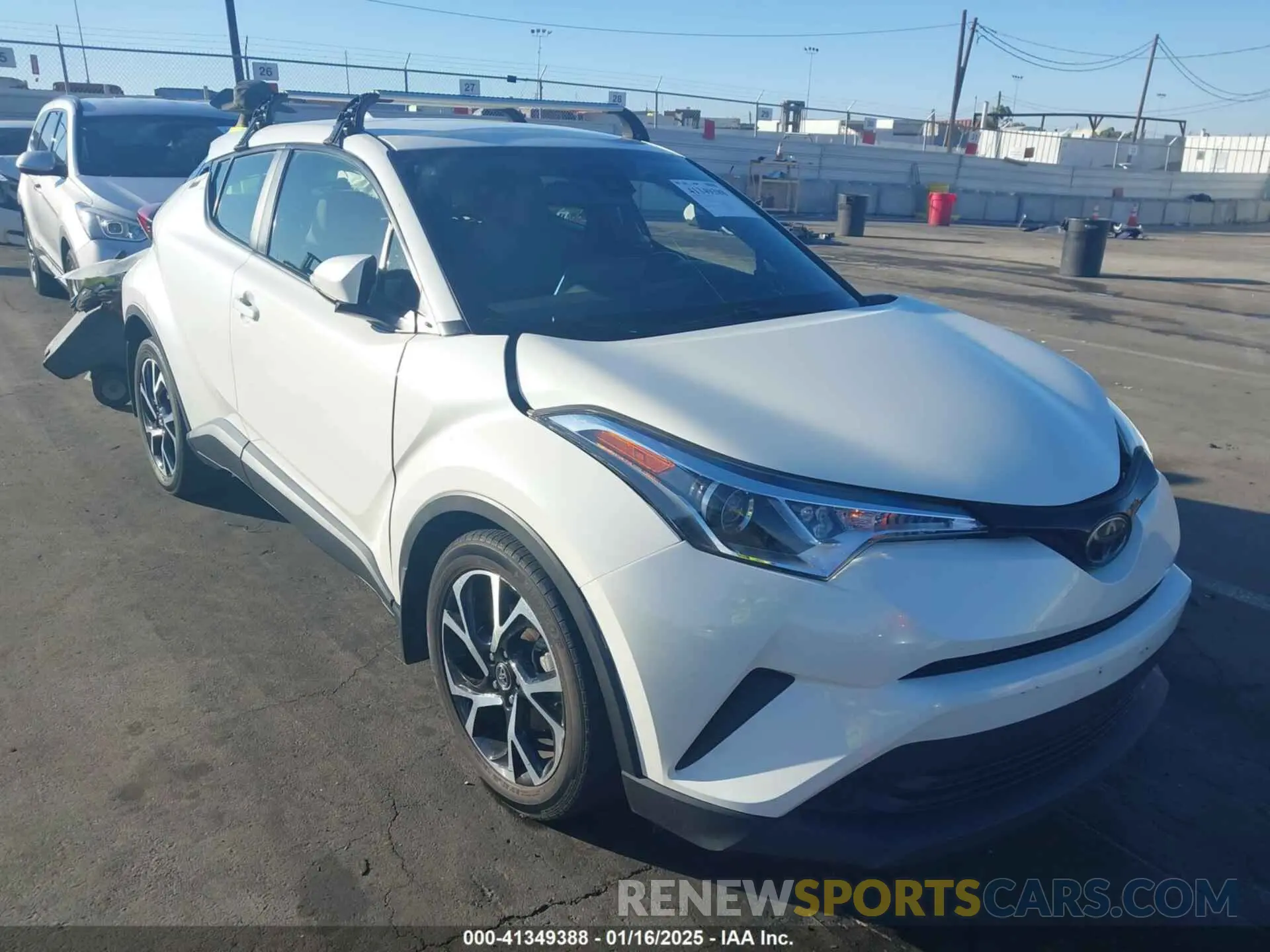 1 Photograph of a damaged car JTNKHMBX0K1053275 TOYOTA C-HR 2019