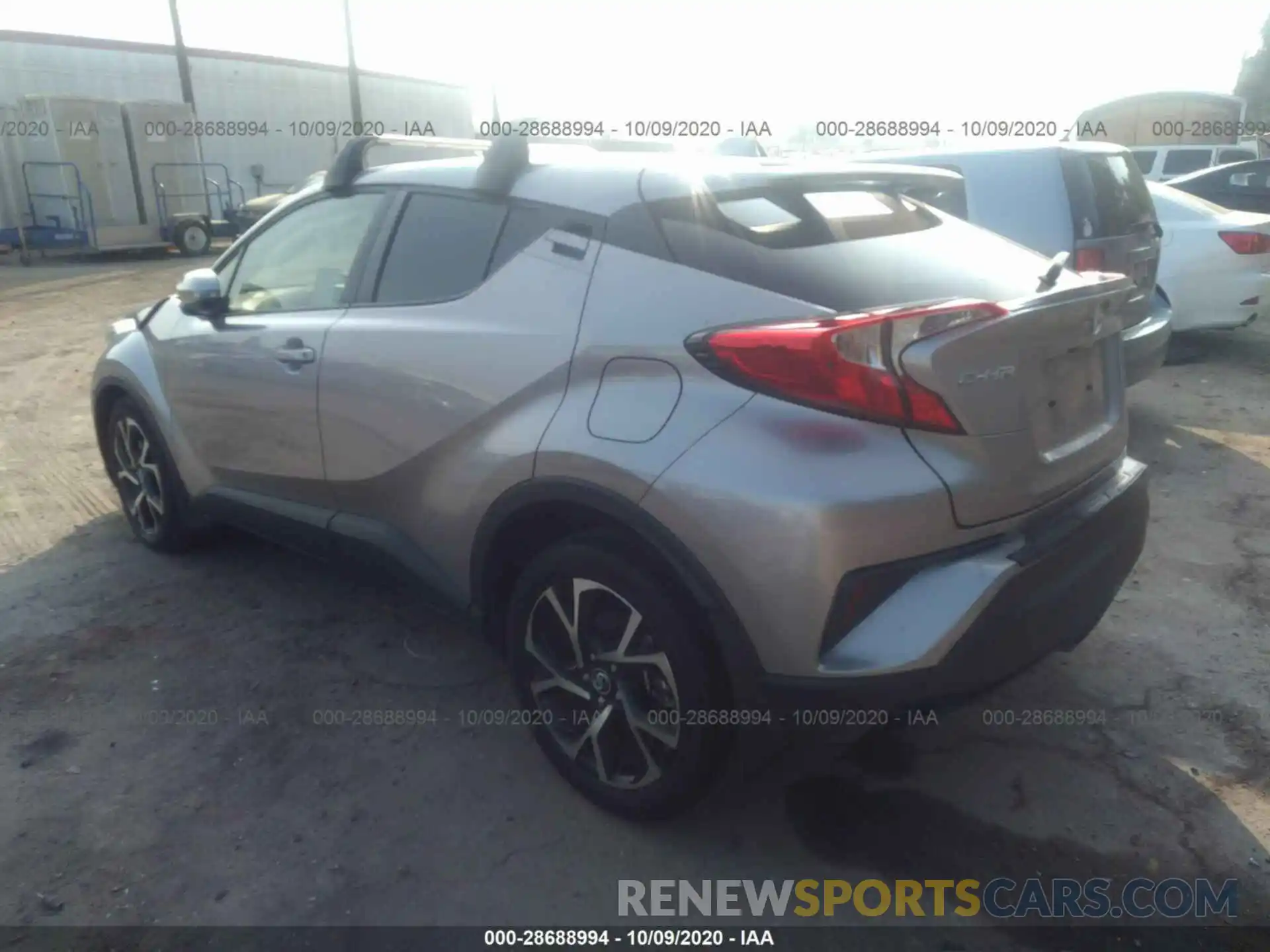 3 Photograph of a damaged car JTNKHMBX0K1053888 TOYOTA C-HR 2019