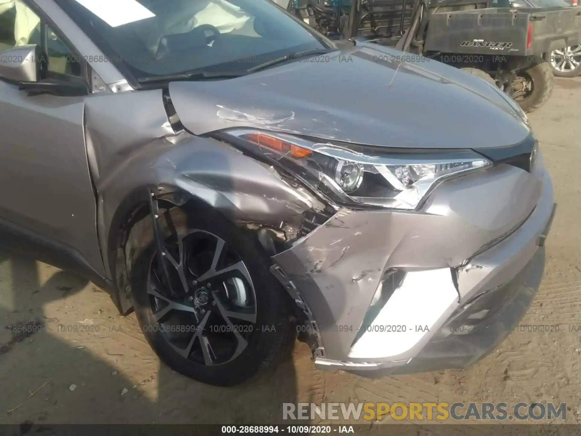 6 Photograph of a damaged car JTNKHMBX0K1053888 TOYOTA C-HR 2019