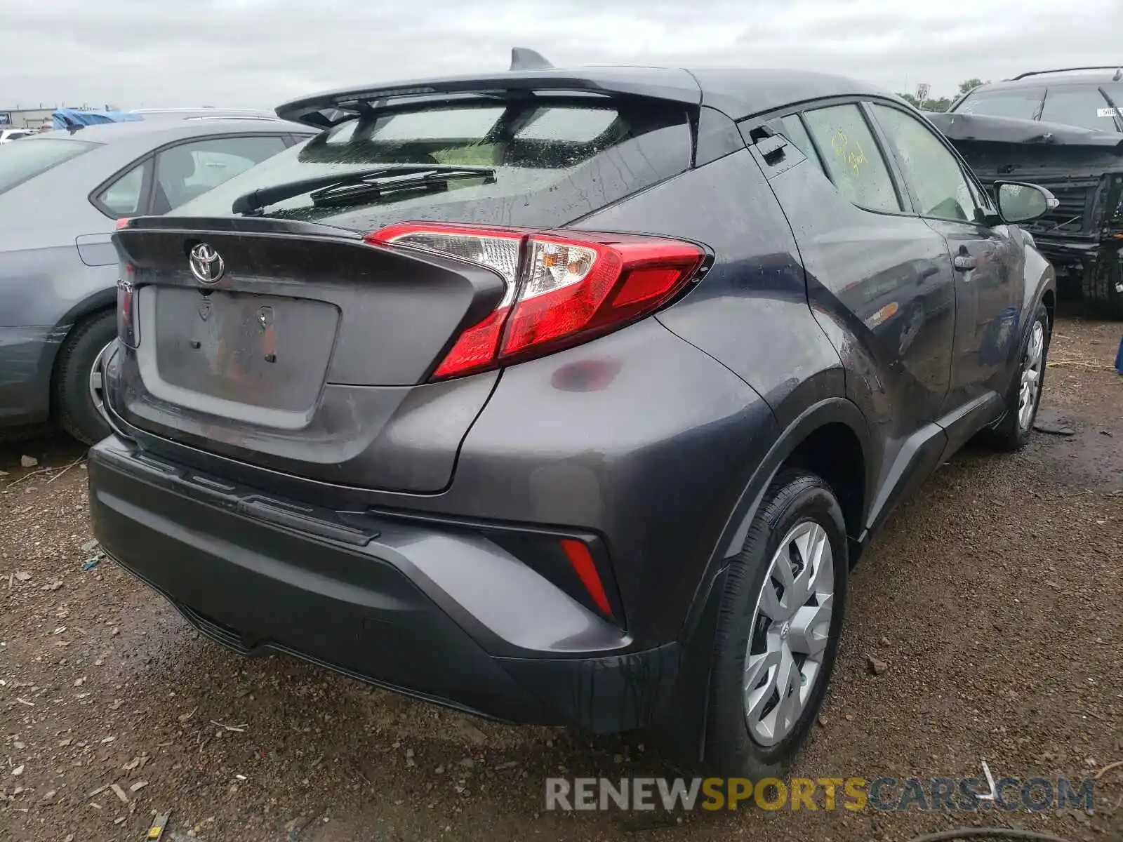 4 Photograph of a damaged car JTNKHMBX0K1054362 TOYOTA C-HR 2019