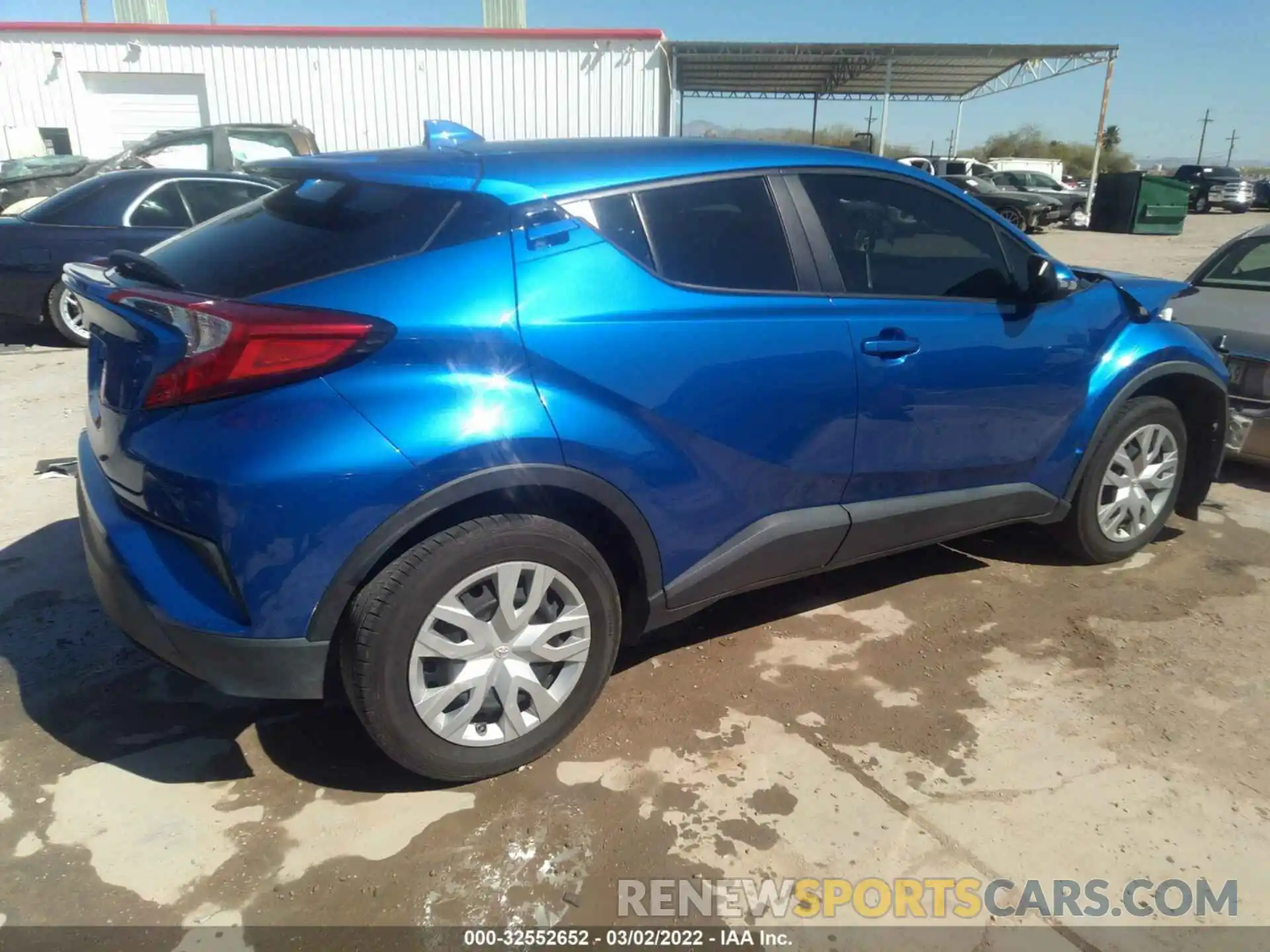 4 Photograph of a damaged car JTNKHMBX0K1054636 TOYOTA C-HR 2019