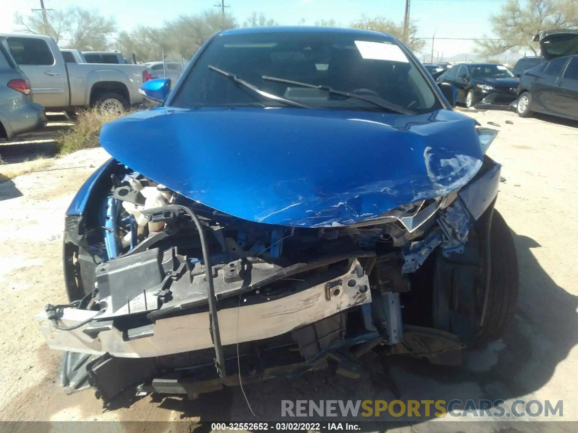 6 Photograph of a damaged car JTNKHMBX0K1054636 TOYOTA C-HR 2019