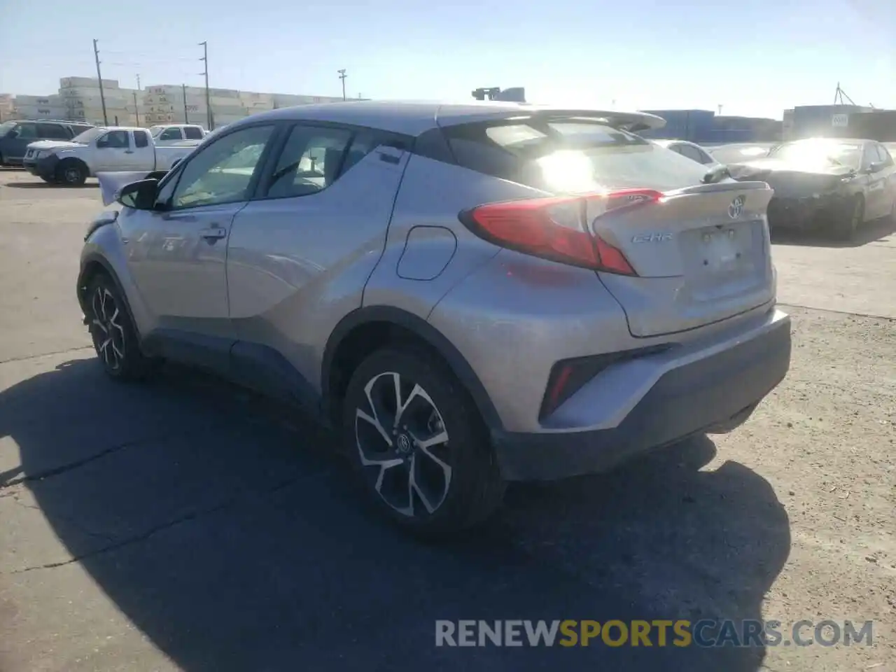 3 Photograph of a damaged car JTNKHMBX0K1062106 TOYOTA C-HR 2019