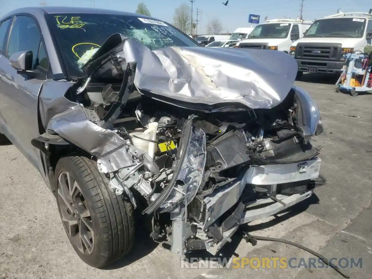 9 Photograph of a damaged car JTNKHMBX0K1062106 TOYOTA C-HR 2019