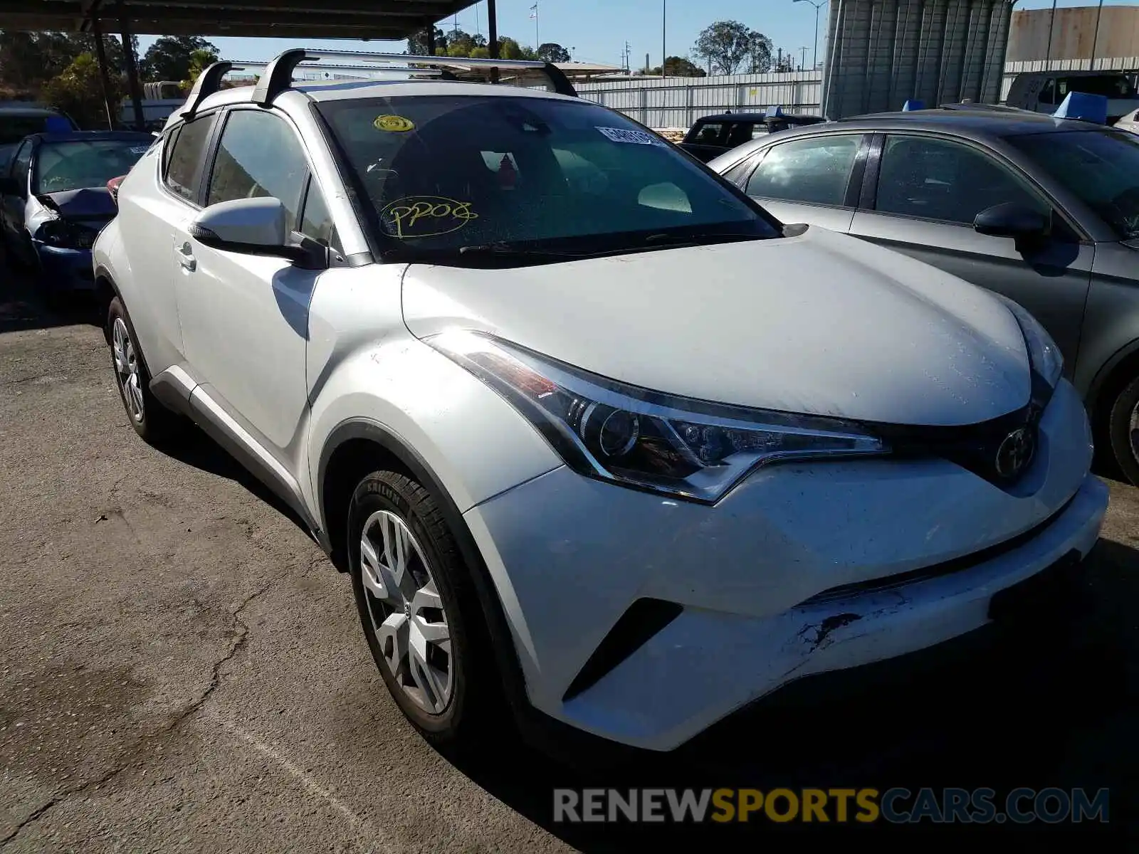 1 Photograph of a damaged car JTNKHMBX1K1012833 TOYOTA C-HR 2019