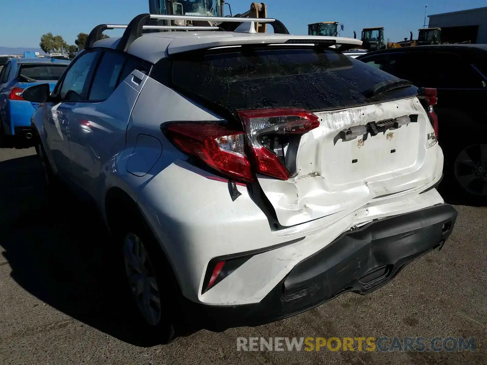 3 Photograph of a damaged car JTNKHMBX1K1012833 TOYOTA C-HR 2019