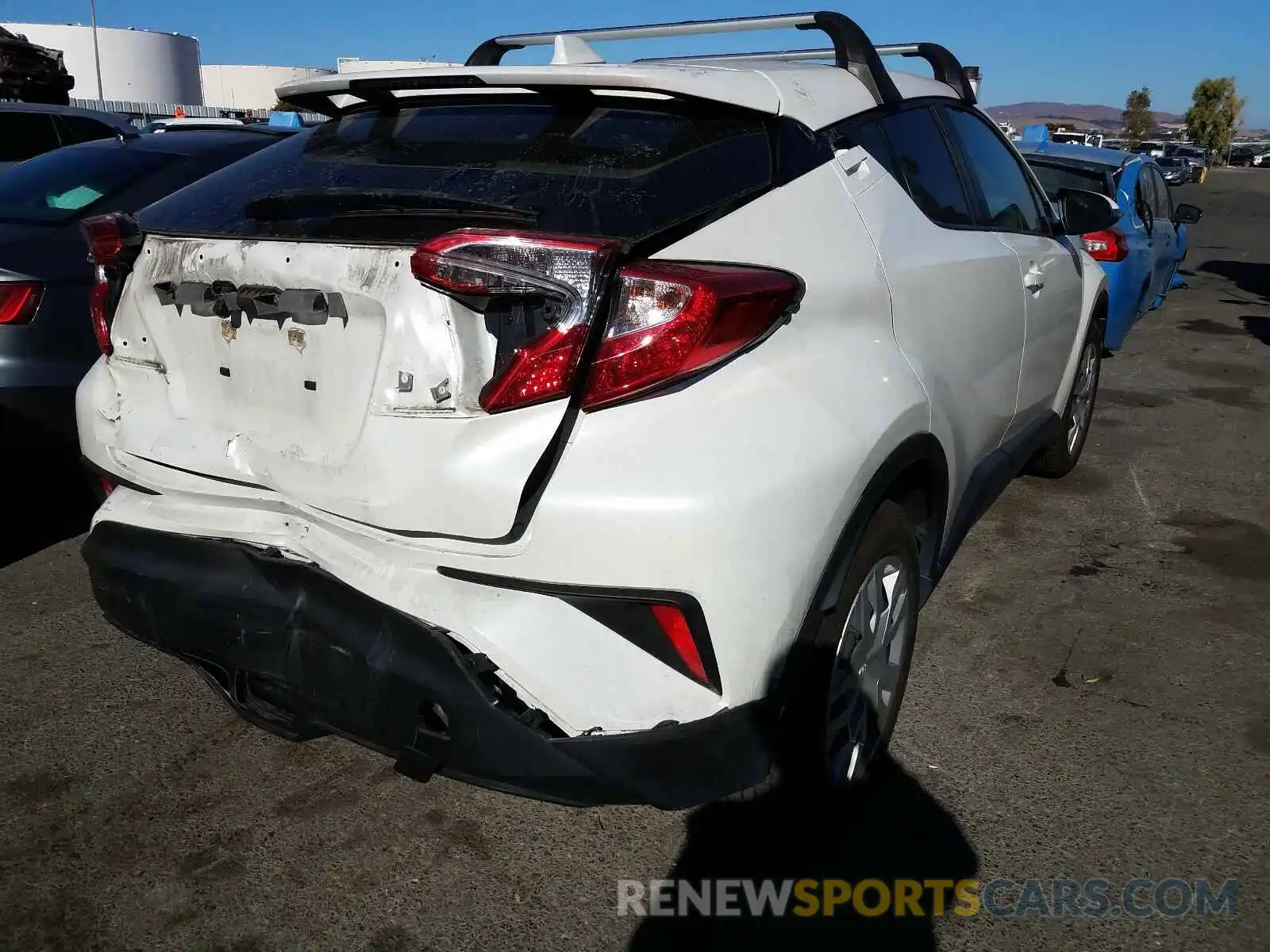 4 Photograph of a damaged car JTNKHMBX1K1012833 TOYOTA C-HR 2019