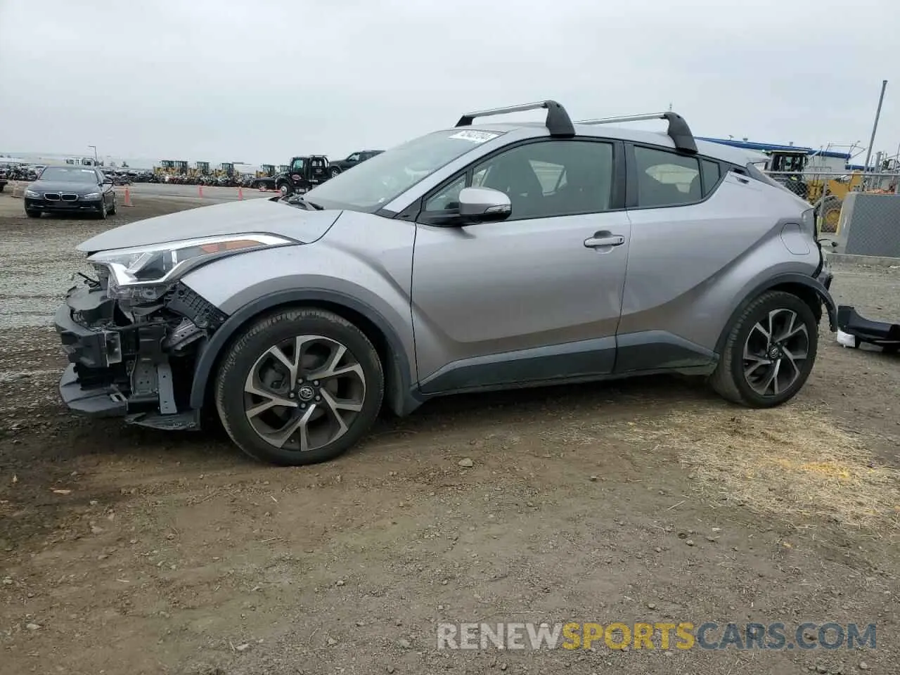 1 Photograph of a damaged car JTNKHMBX1K1013111 TOYOTA C-HR 2019