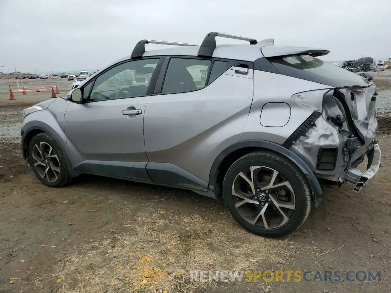 2 Photograph of a damaged car JTNKHMBX1K1013111 TOYOTA C-HR 2019