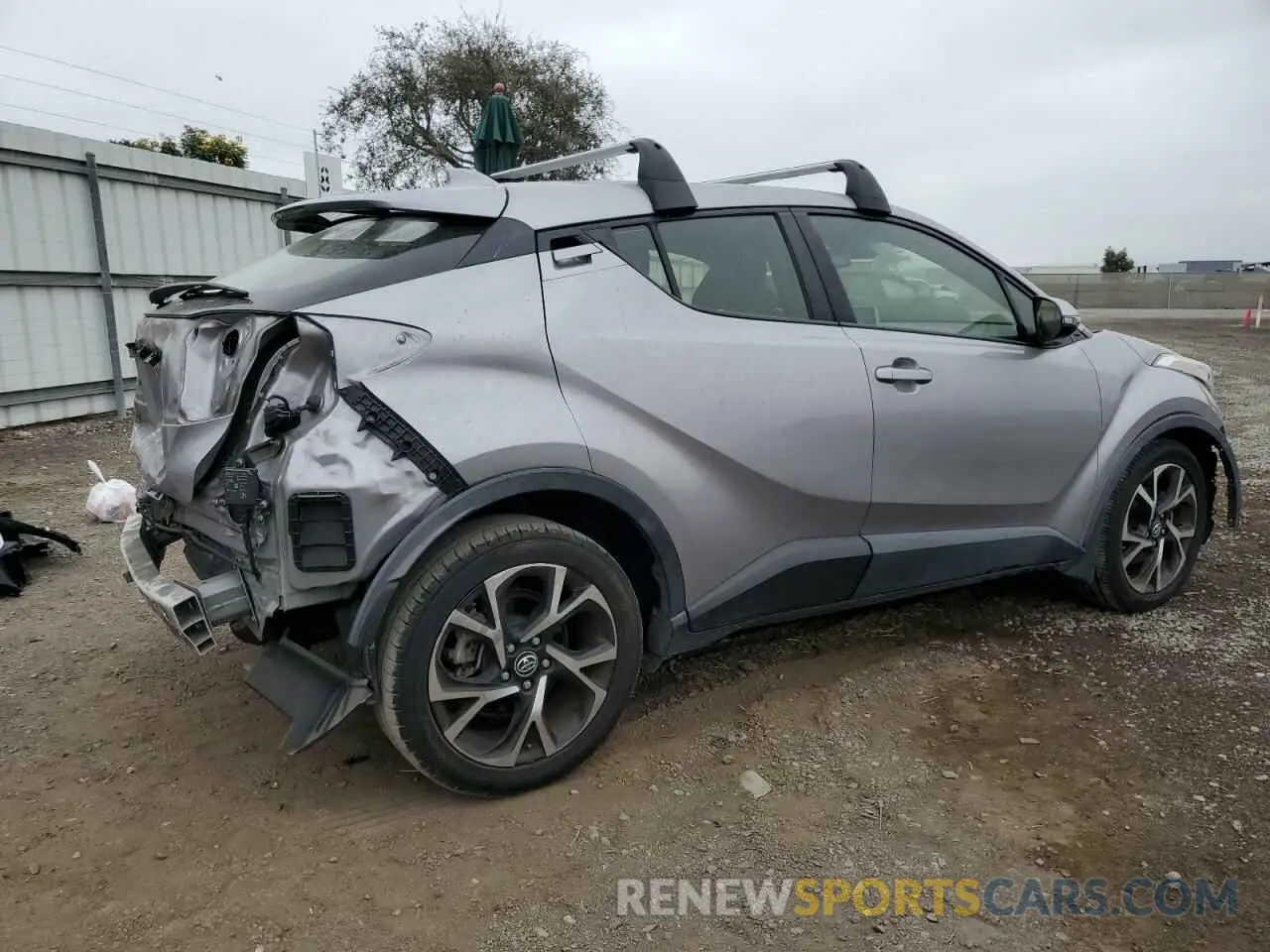 3 Photograph of a damaged car JTNKHMBX1K1013111 TOYOTA C-HR 2019