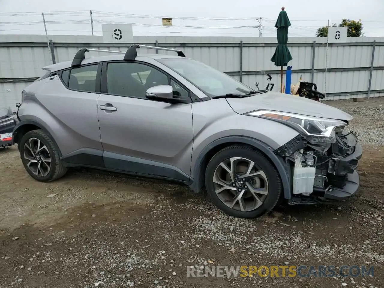 4 Photograph of a damaged car JTNKHMBX1K1013111 TOYOTA C-HR 2019