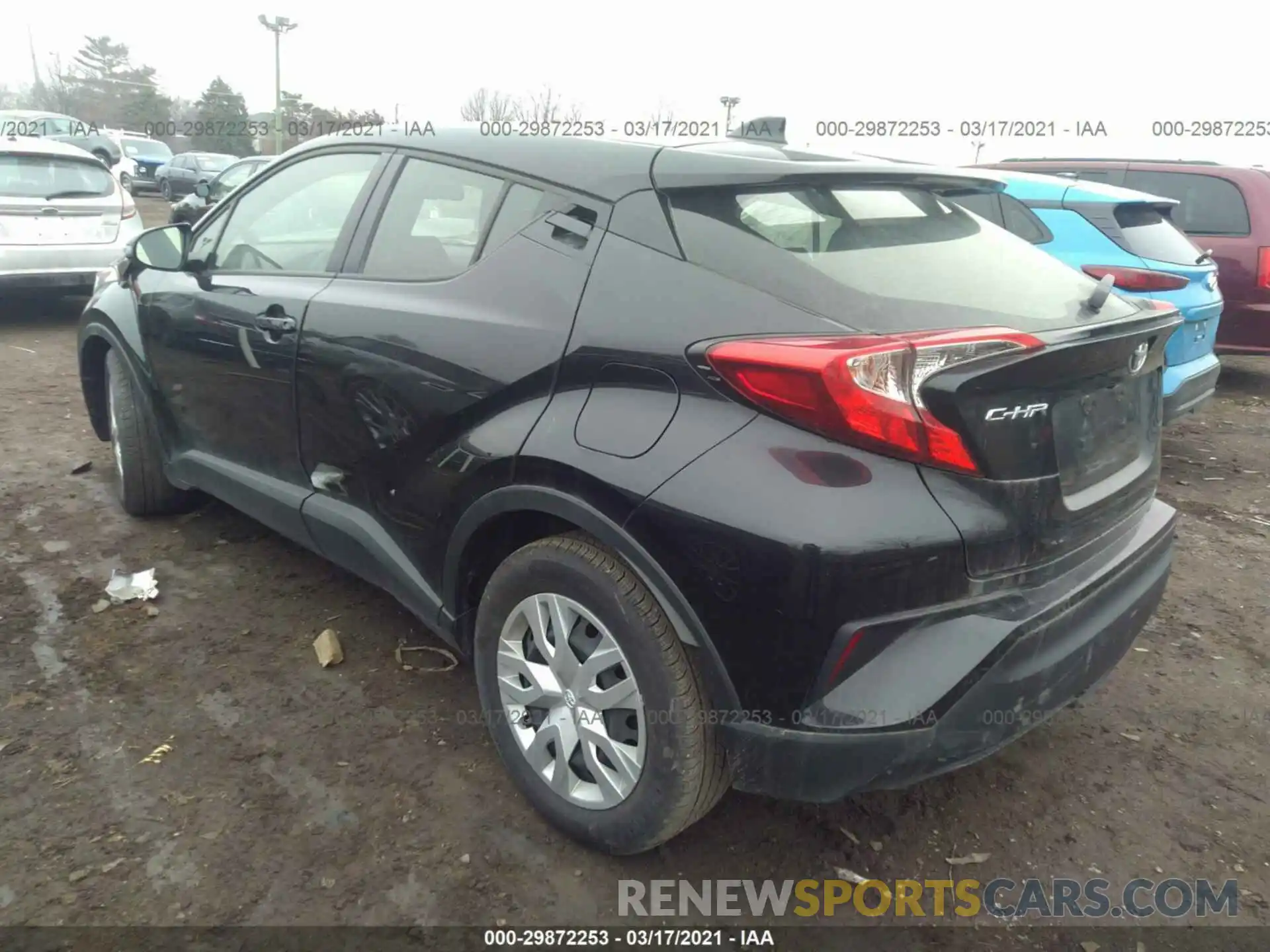 3 Photograph of a damaged car JTNKHMBX1K1013254 TOYOTA C-HR 2019