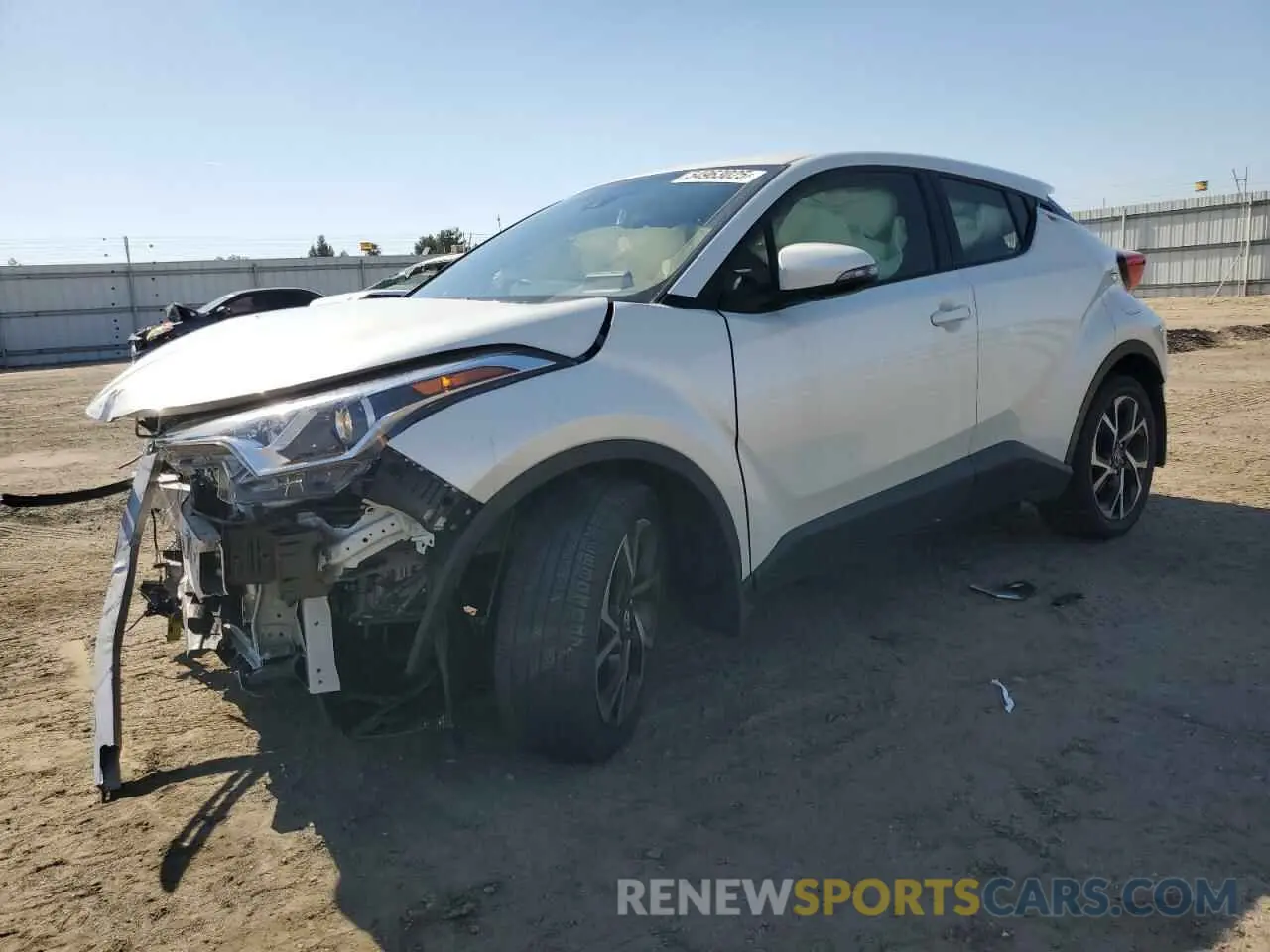 1 Photograph of a damaged car JTNKHMBX1K1014761 TOYOTA C-HR 2019