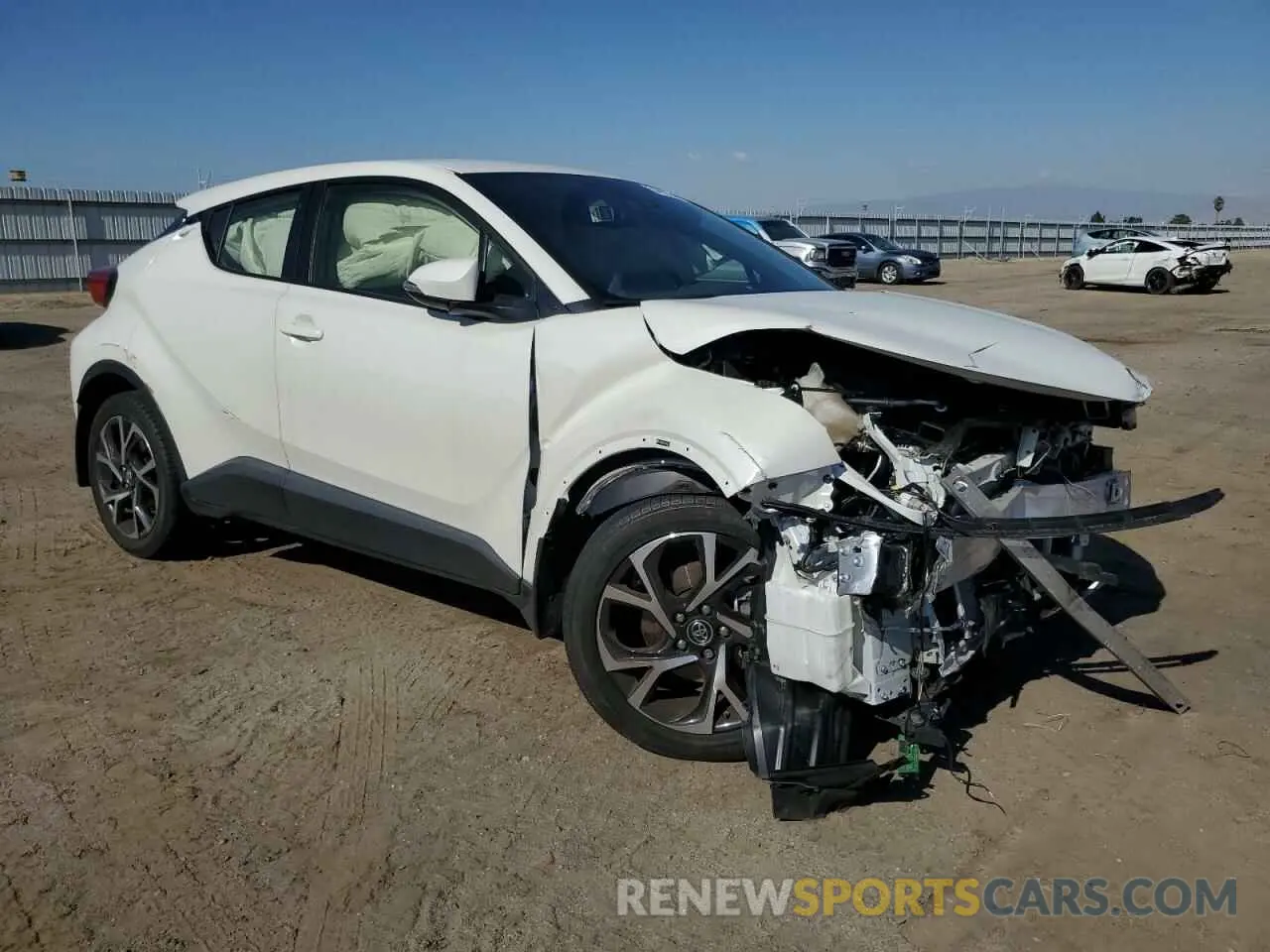 4 Photograph of a damaged car JTNKHMBX1K1014761 TOYOTA C-HR 2019