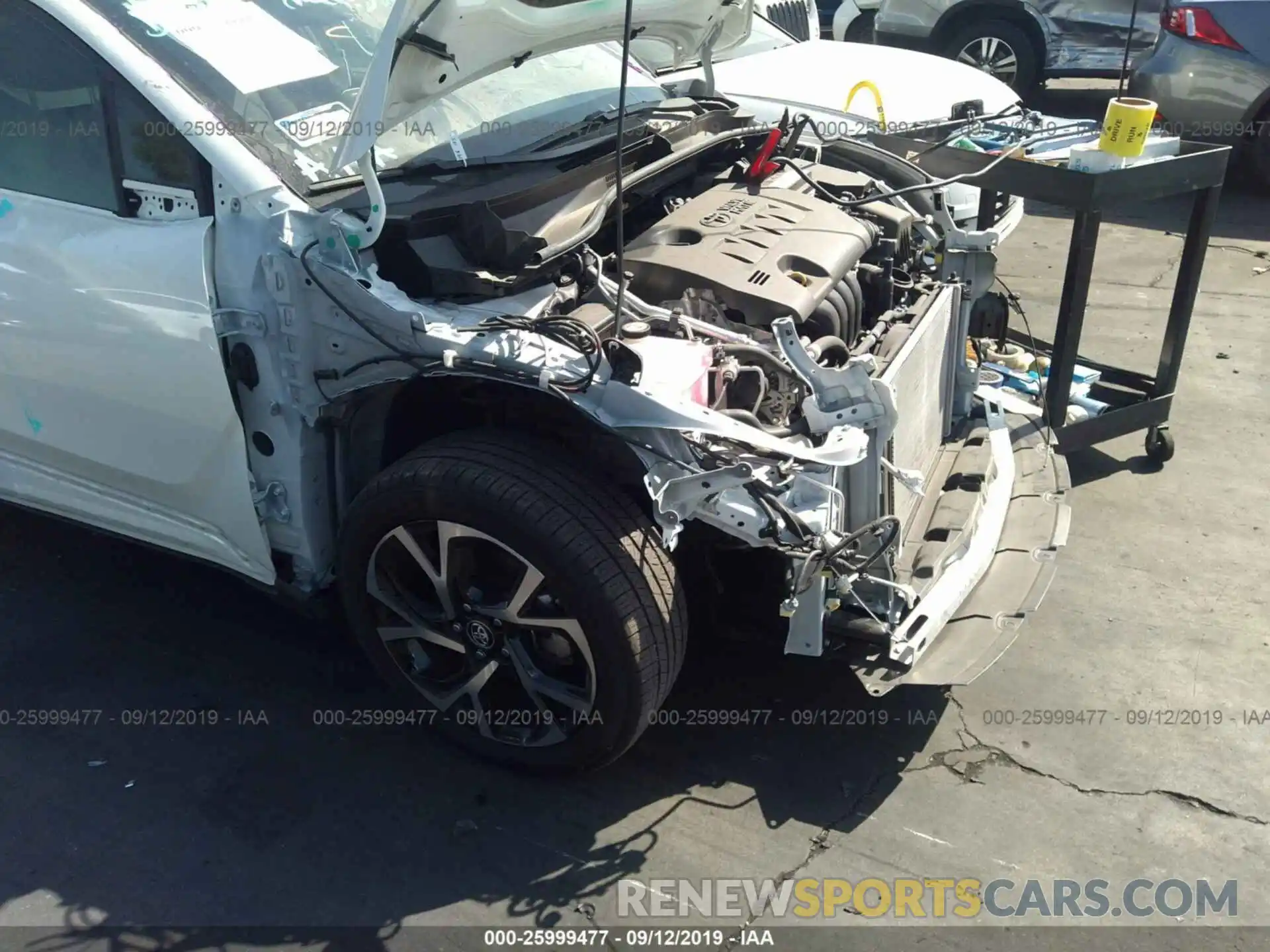 6 Photograph of a damaged car JTNKHMBX1K1016395 TOYOTA C-HR 2019