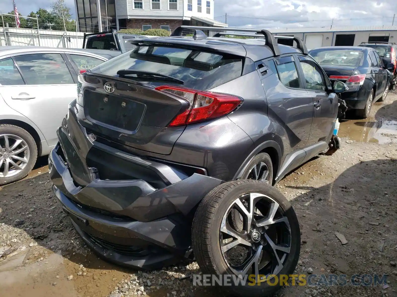 4 Photograph of a damaged car JTNKHMBX1K1017479 TOYOTA C-HR 2019