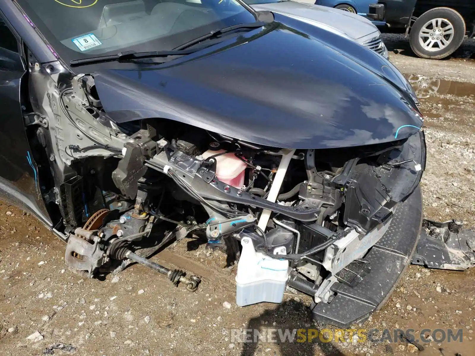 9 Photograph of a damaged car JTNKHMBX1K1017479 TOYOTA C-HR 2019