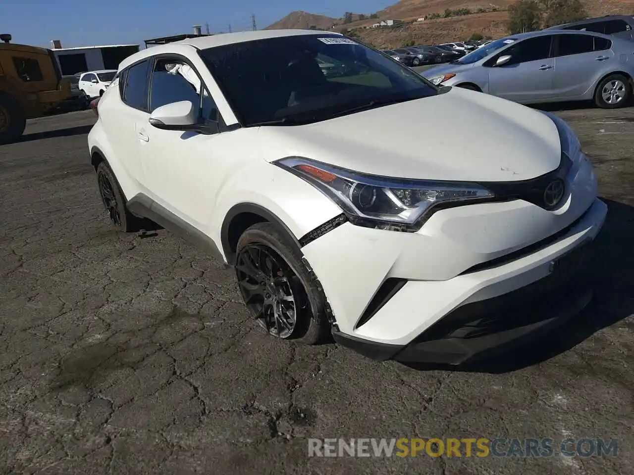 1 Photograph of a damaged car JTNKHMBX1K1020351 TOYOTA C-HR 2019