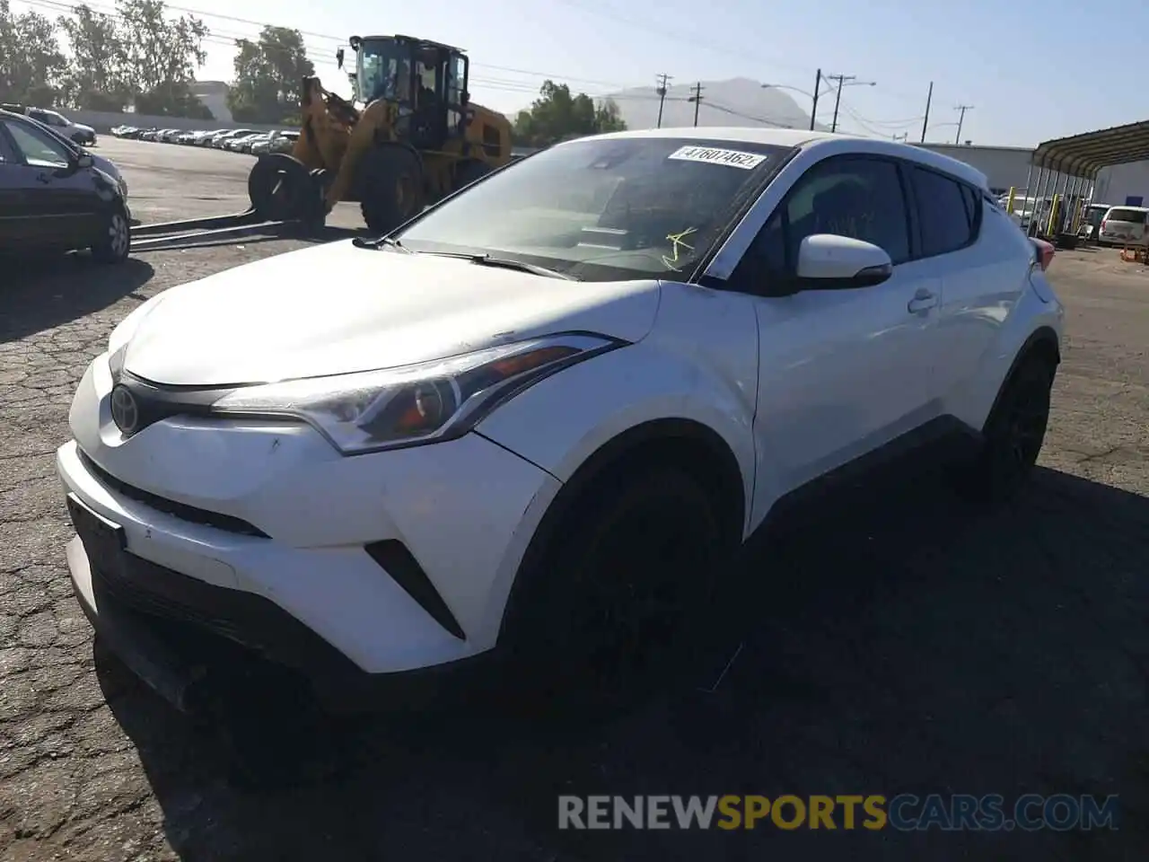 2 Photograph of a damaged car JTNKHMBX1K1020351 TOYOTA C-HR 2019