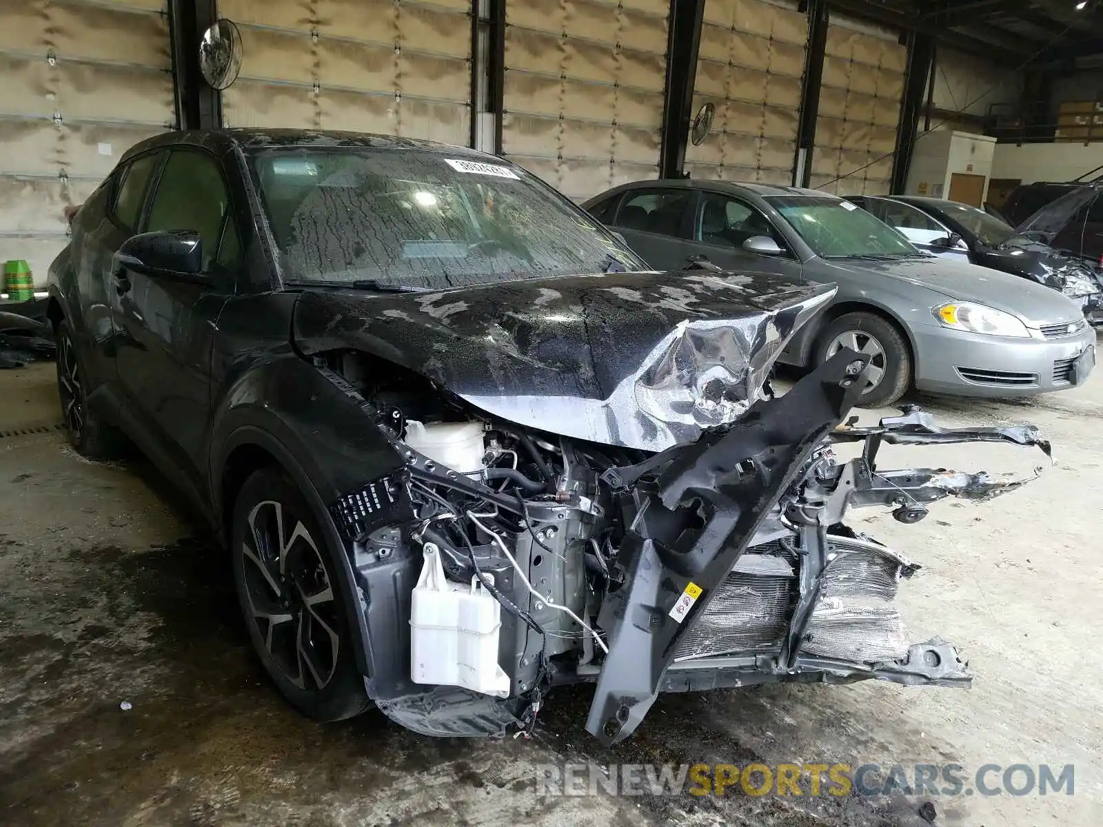 1 Photograph of a damaged car JTNKHMBX1K1022049 TOYOTA C-HR 2019