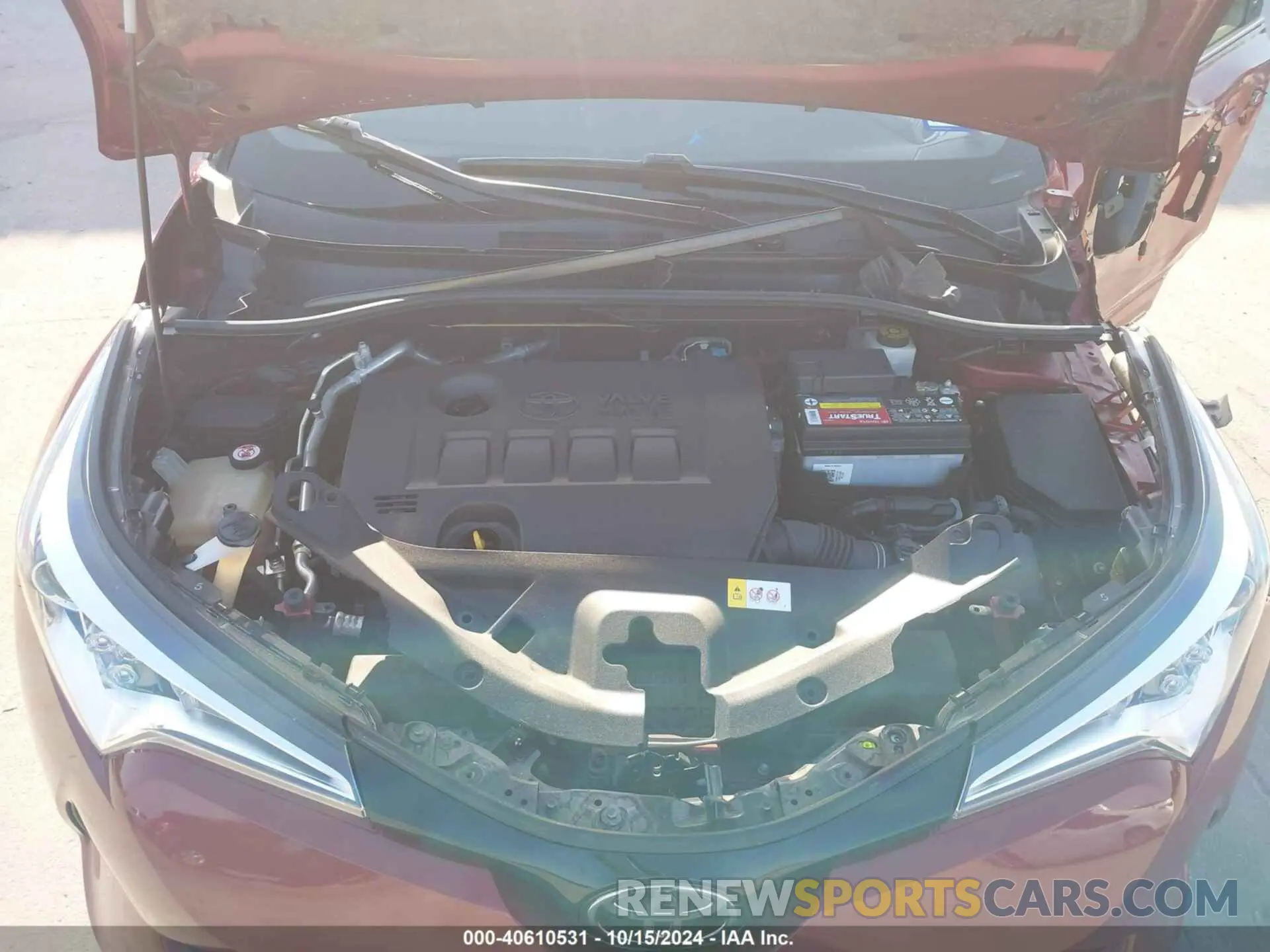 10 Photograph of a damaged car JTNKHMBX1K1022746 TOYOTA C-HR 2019
