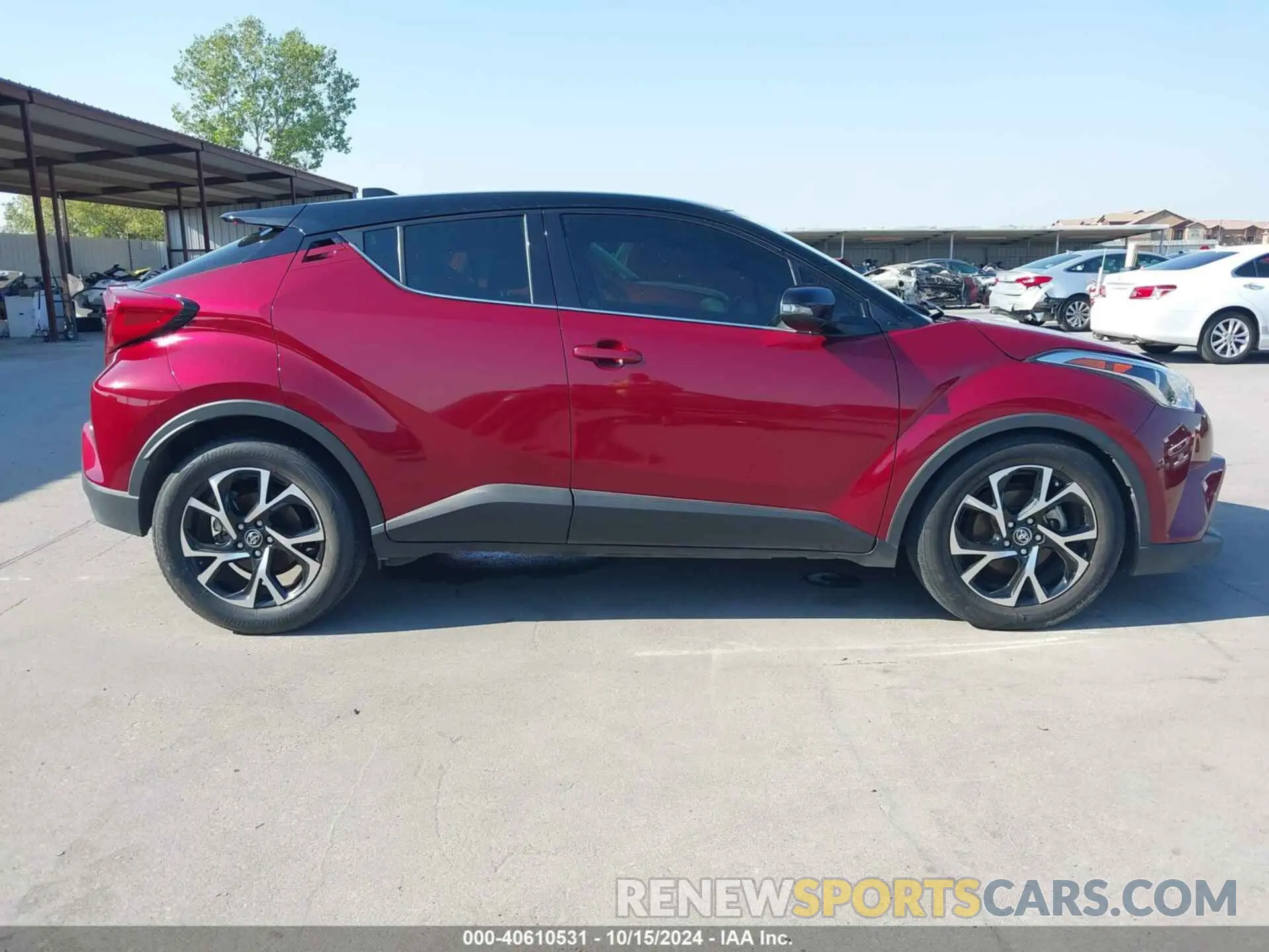 14 Photograph of a damaged car JTNKHMBX1K1022746 TOYOTA C-HR 2019