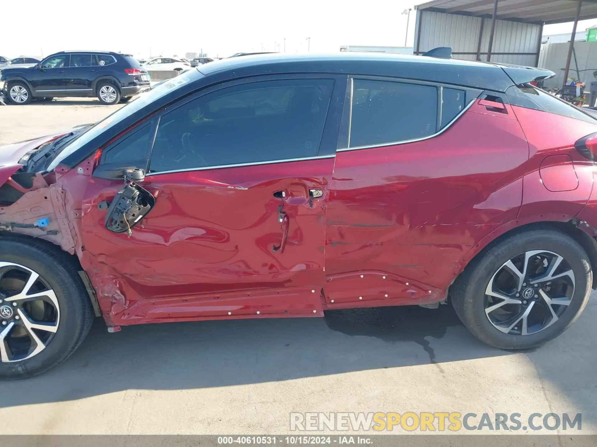 6 Photograph of a damaged car JTNKHMBX1K1022746 TOYOTA C-HR 2019
