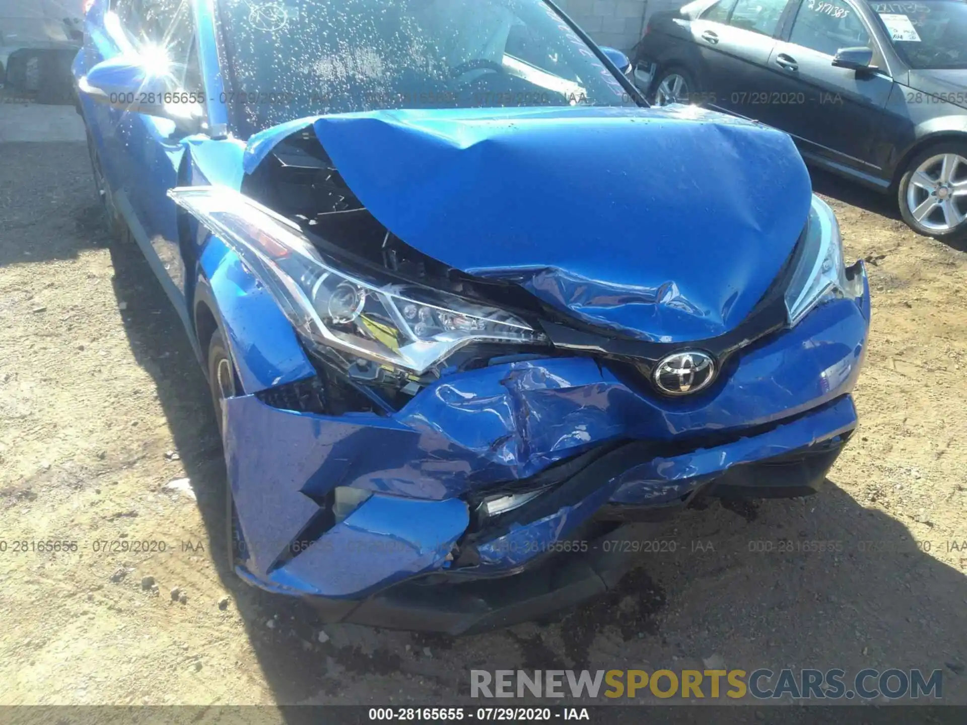 6 Photograph of a damaged car JTNKHMBX1K1023010 TOYOTA C-HR 2019