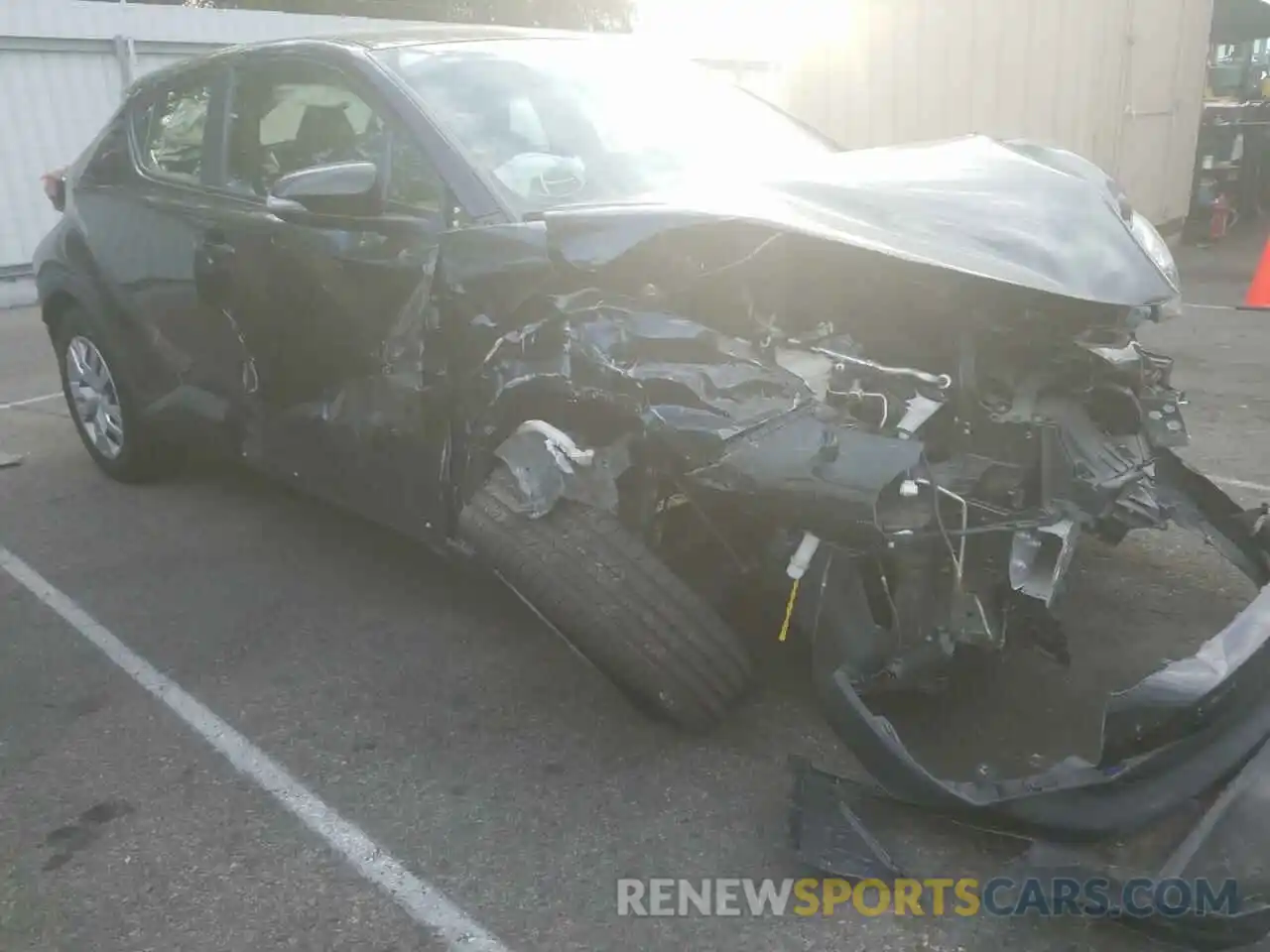 1 Photograph of a damaged car JTNKHMBX1K1029065 TOYOTA C-HR 2019