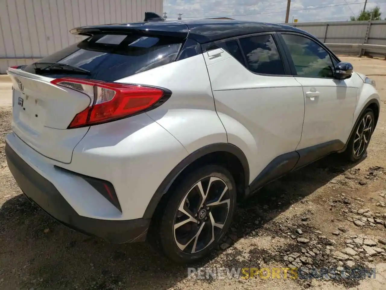 4 Photograph of a damaged car JTNKHMBX1K1031642 TOYOTA C-HR 2019