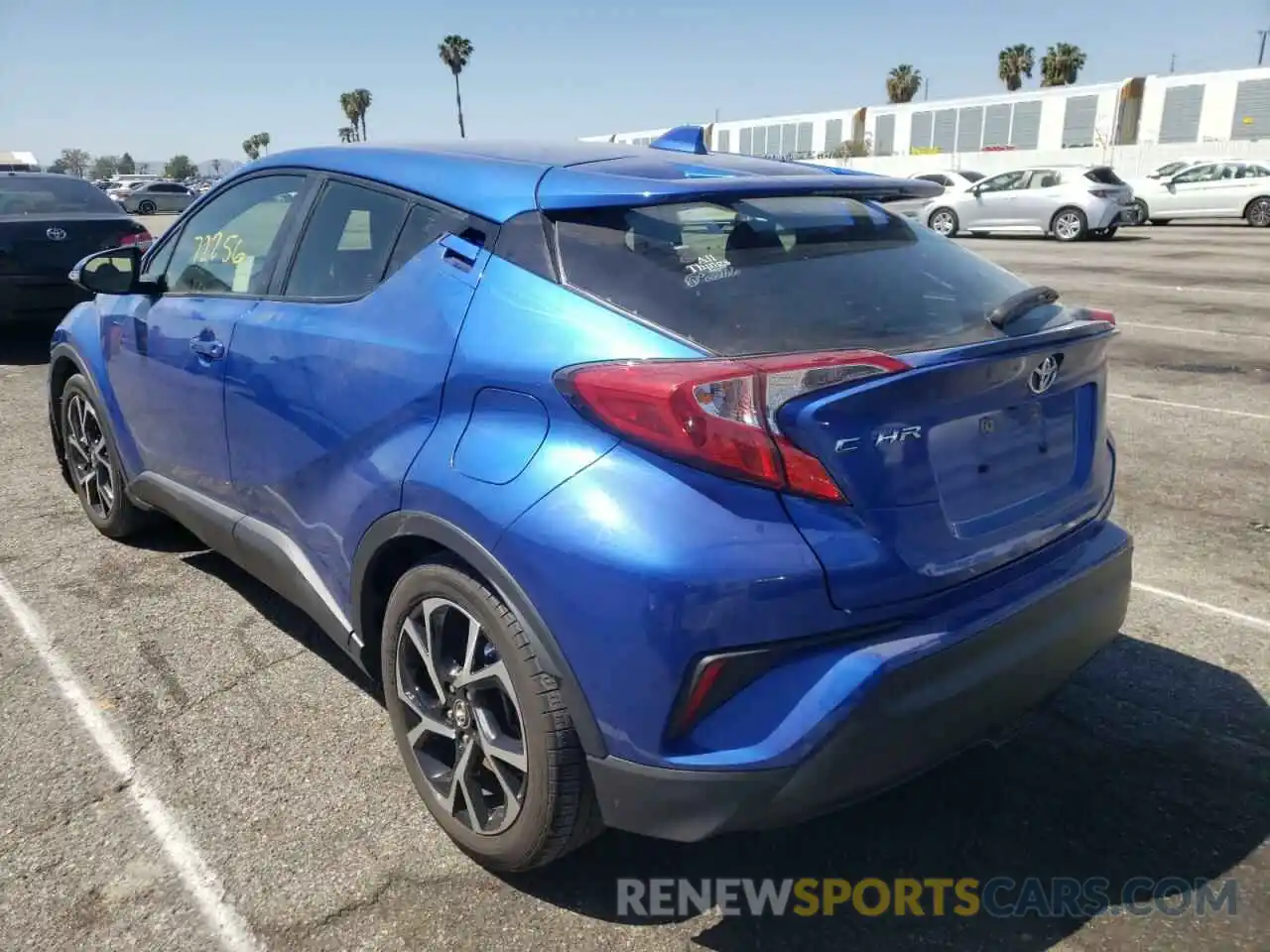 3 Photograph of a damaged car JTNKHMBX1K1032841 TOYOTA C-HR 2019