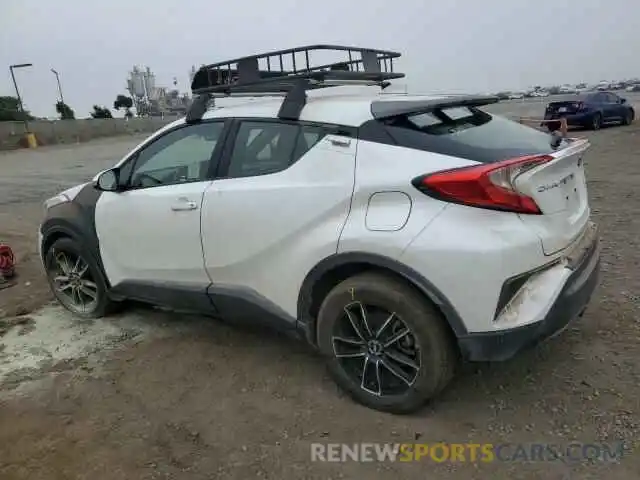 2 Photograph of a damaged car JTNKHMBX1K1033097 TOYOTA C-HR 2019