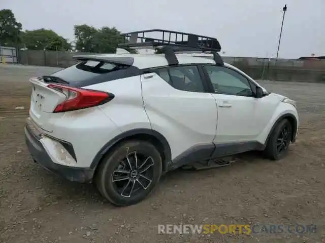 3 Photograph of a damaged car JTNKHMBX1K1033097 TOYOTA C-HR 2019