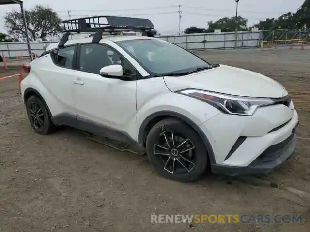 4 Photograph of a damaged car JTNKHMBX1K1033097 TOYOTA C-HR 2019