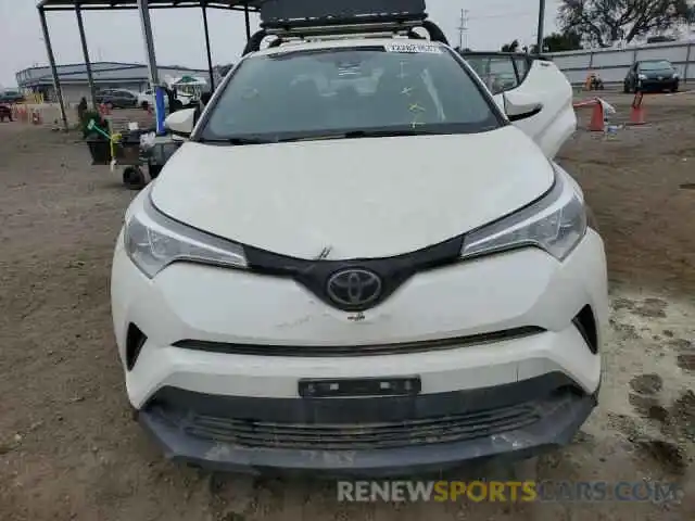 5 Photograph of a damaged car JTNKHMBX1K1033097 TOYOTA C-HR 2019