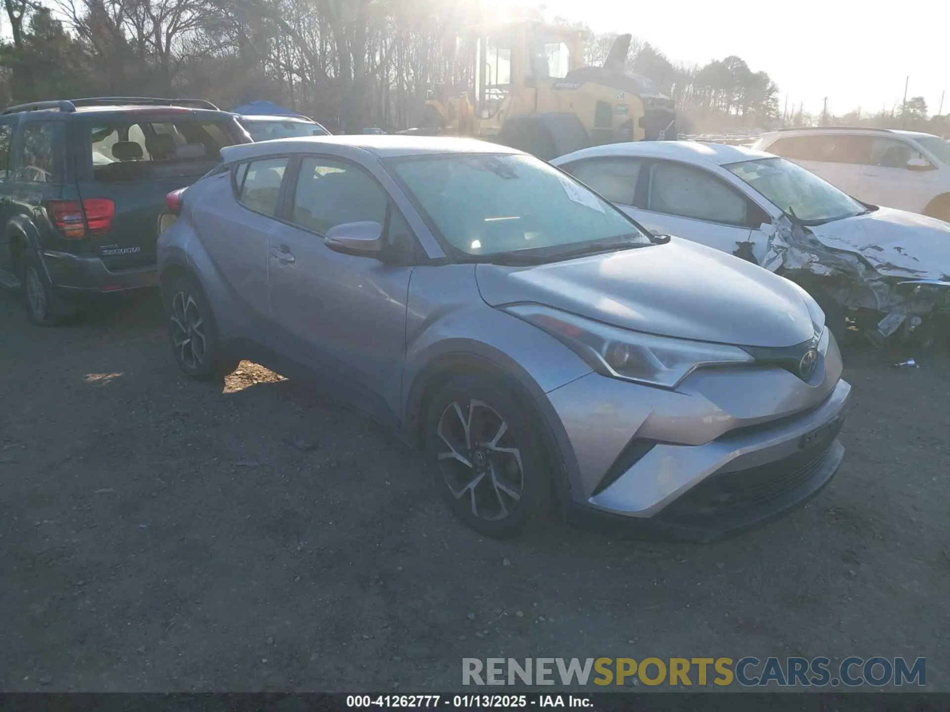 1 Photograph of a damaged car JTNKHMBX1K1035545 TOYOTA C-HR 2019