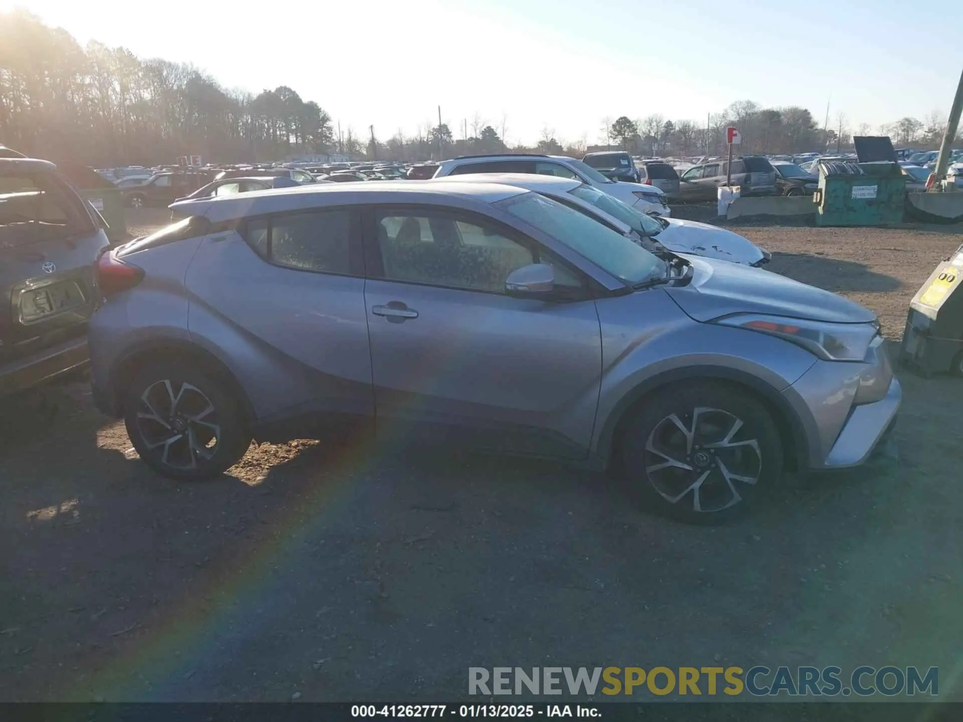 13 Photograph of a damaged car JTNKHMBX1K1035545 TOYOTA C-HR 2019