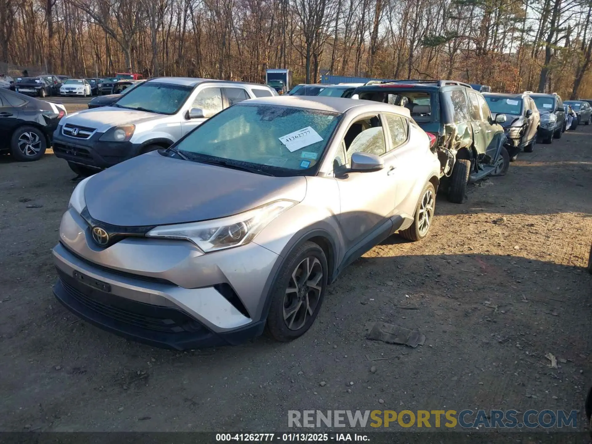 2 Photograph of a damaged car JTNKHMBX1K1035545 TOYOTA C-HR 2019