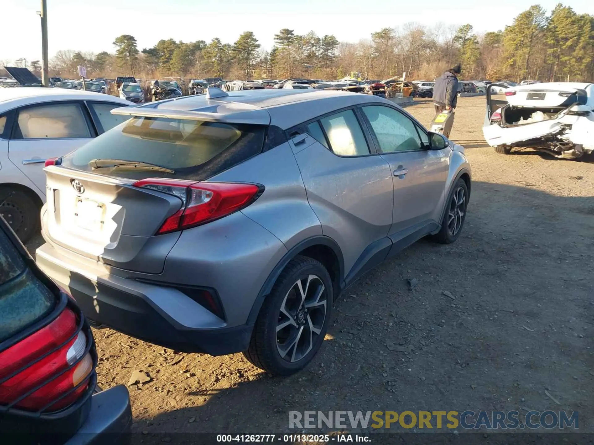 4 Photograph of a damaged car JTNKHMBX1K1035545 TOYOTA C-HR 2019