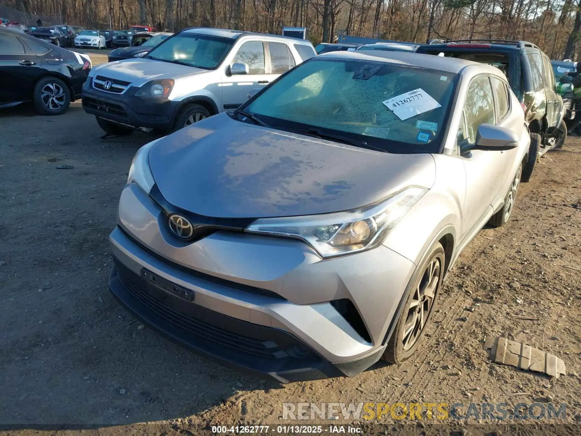 6 Photograph of a damaged car JTNKHMBX1K1035545 TOYOTA C-HR 2019